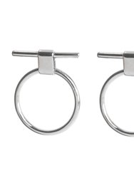 Isle Stud Earrings - Silver