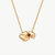 Kaya Charm Necklace - 24K Gold Plated