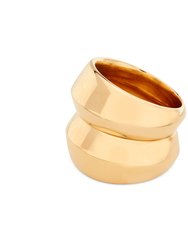 Kaya Stacking Rings - Gold Plated