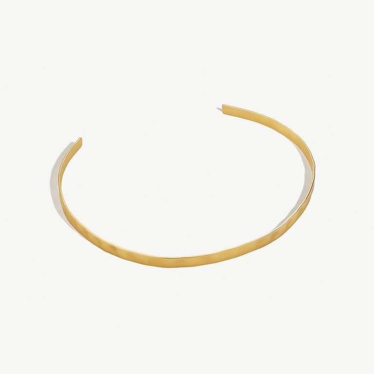 Maji Choker Necklace - Gold Plated