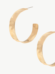 Maji Hoop Earrings - Gold Plated