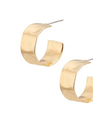 Maji Mini Hoop Earrings - Gold Plated