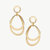 Makali Dangle Earrings - Gold Plated