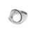 Open Circle Statement Ring - Silver