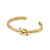 Sayo Cuff Bracelet - Gold Plated