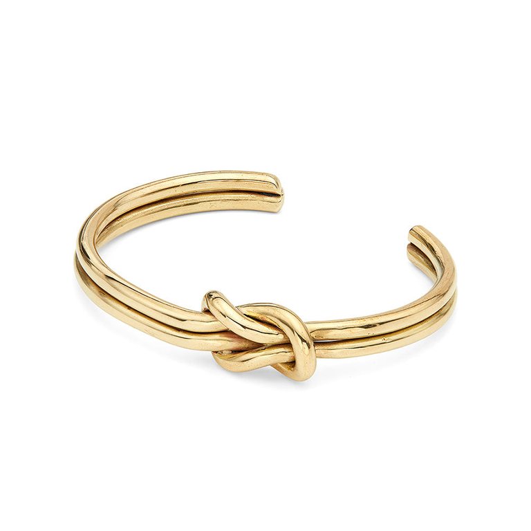 Sayo Cuff Bracelet - Gold Plated