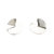 Sia Stud Earrings - Silver