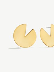 Sia Stud Earrings - Gold Plated