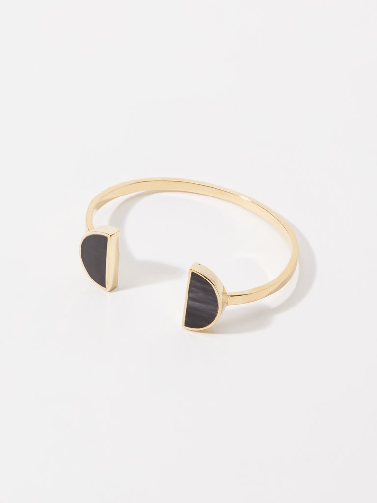 Split Moon Cuff Bracelet