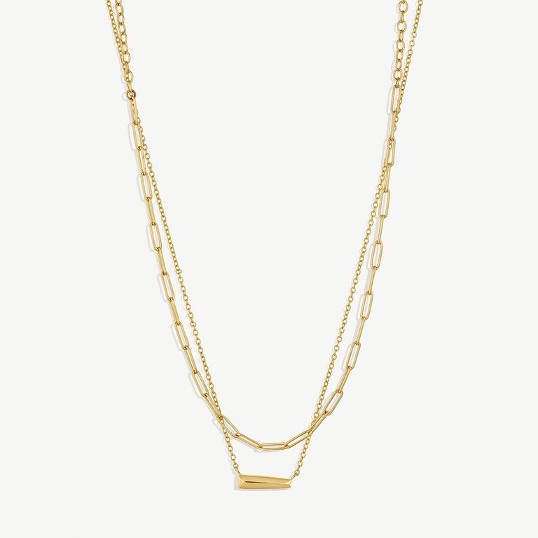 Sura Layered Necklace - Gold
