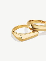 Sura Stacking Rings - 24K Gold Plated