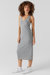 Claire Knit Midi Dress - Heather