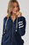 Coastal Waves Zip Hoodie