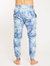 Granite Marble Jogger In Blue Marble Print