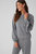 Heart Billow Pullover - Heather Grey