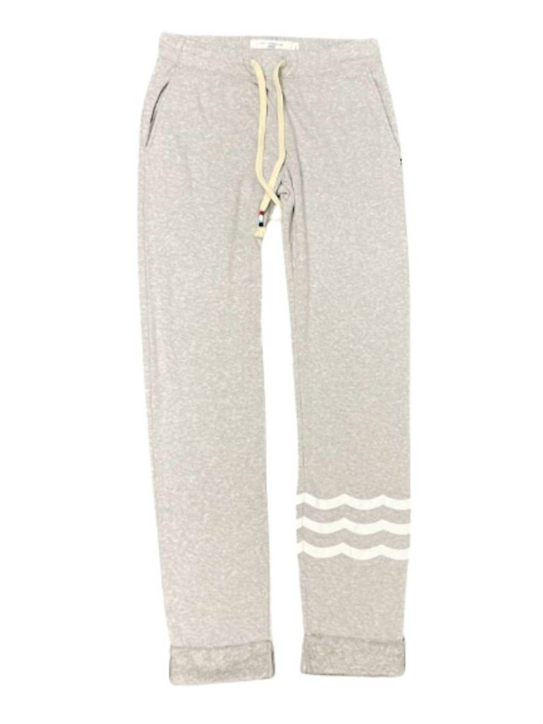 Sherpa Straight Leg Pant In Heather - Heather