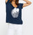 Womens Paradise V-Neck In Navy