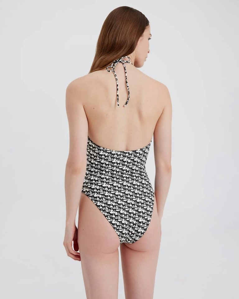 Mina One Piece Swimsuit In Horse Print