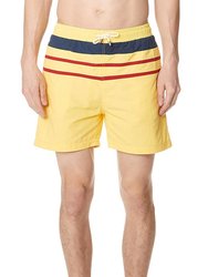 The Classic Drawstrings Swim Shorts Trunks - Colorblock - Colorblock