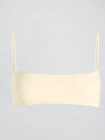 Solid & Striped The Daniela Bikini Top - Ecru product