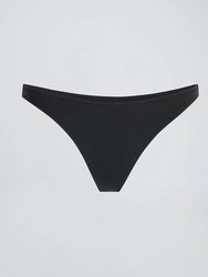 Women's The Daniela Bikini Bottom In Black - Black