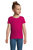 Big Girls Cherry Short Sleeve T-Shirt - Fuchsia