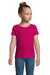 Big Girls Cherry Short Sleeve T-Shirt - Fuchsia