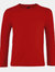 Childrens/Kids Imperial Long-Sleeved T-Shirt - Red - Red