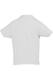 Kids Big Boys Imperial Heavy Cotton Short Sleeve T-Shirt - White