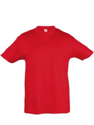 Kids Big Girls Regent Short Sleeve T-Shirt - Red