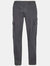 Mens Docker Stretch Cargo Pants - Dark Grey - Dark Grey