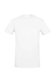 Mens Millenium Stretch T-Shirt - White - White