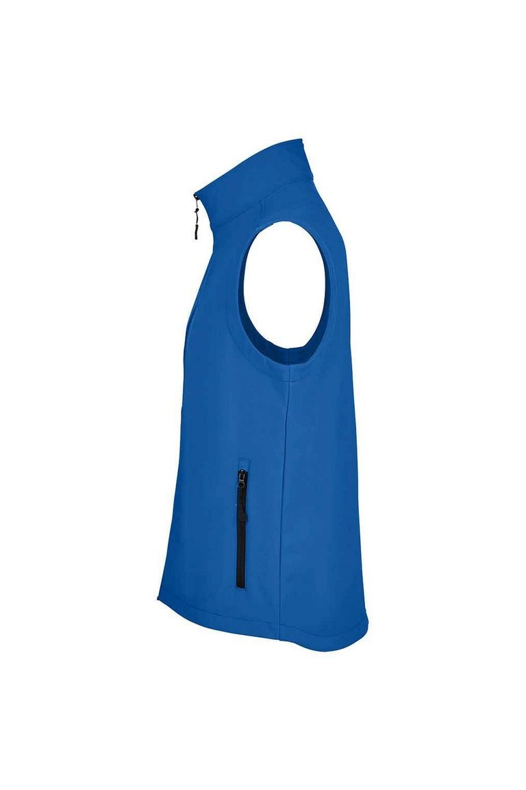 Mens Race Softshell Body Warmer - Royal Blue