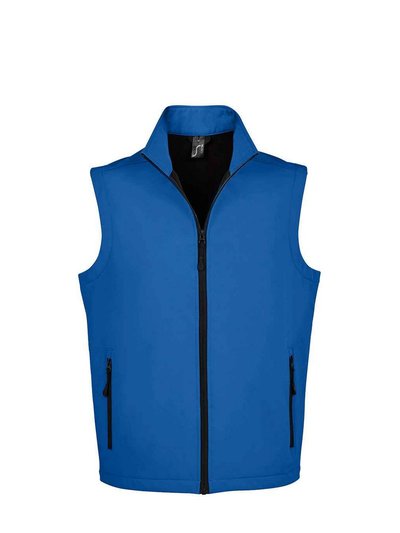 SOLS Mens Race Softshell Body Warmer - Royal Blue product