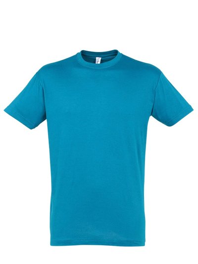 SOLS Mens Regent Short Sleeve T-Shirt - Blue Atoll product