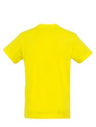 Mens Regent Short Sleeve T-Shirt - Lemon