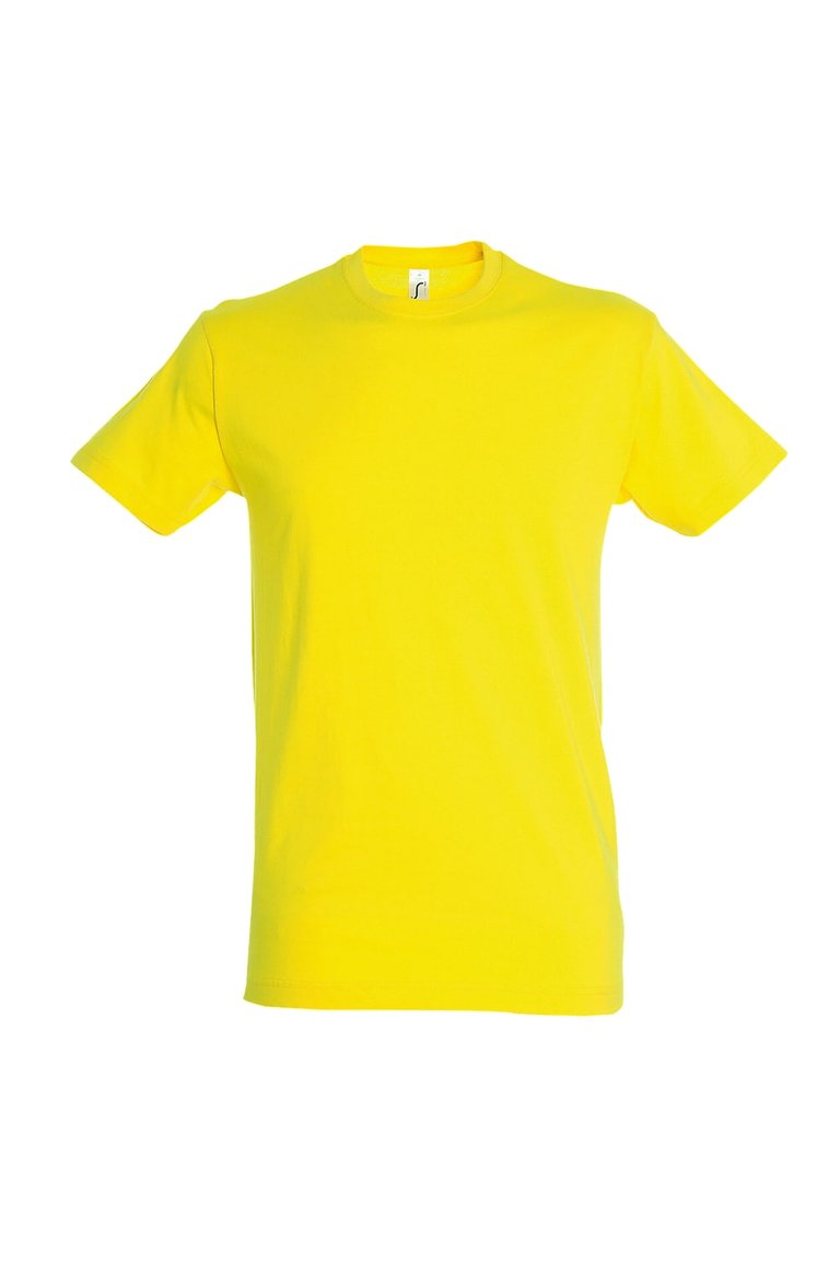 Mens Regent Short Sleeve T-Shirt - Lemon - Lemon