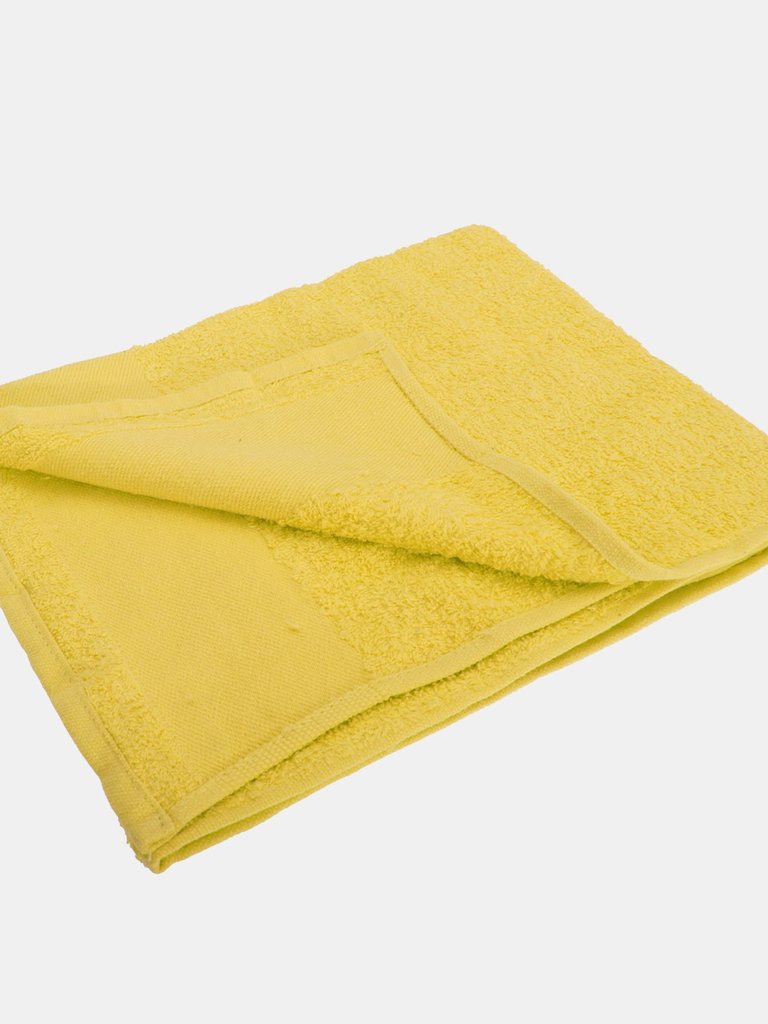 SOLS Island 50 Hand Towel (20 X 40 inches) (Lemon) (One Size) - Lemon