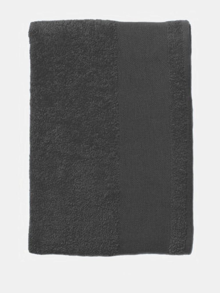 SOLS Island Bath Sheet / Towel (40 X 60 inches) (Dark Grey) (ONE)