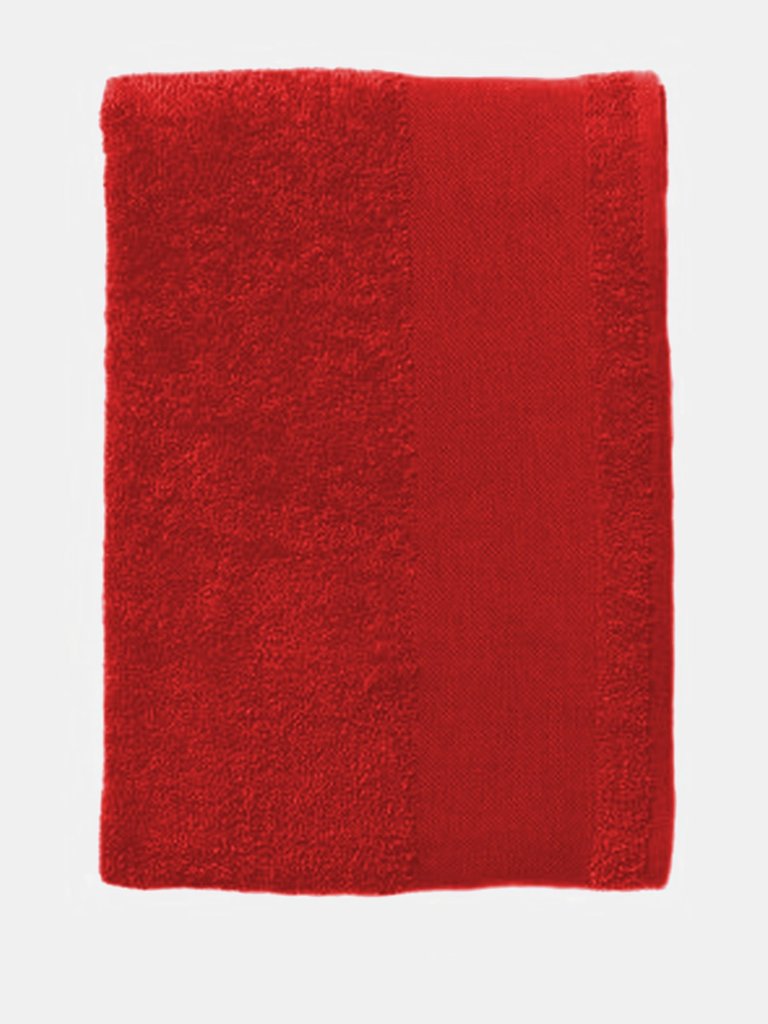 SOLS Island Bath Sheet / Towel (40 X 60 inches) (Red) (ONE)