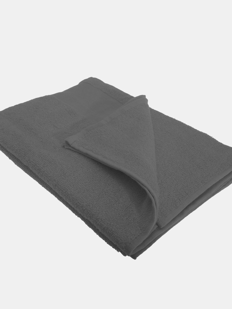 SOLS Island Bath Towel (30 X 56 inches) (Dark Grey) (ONE) - Dark Grey