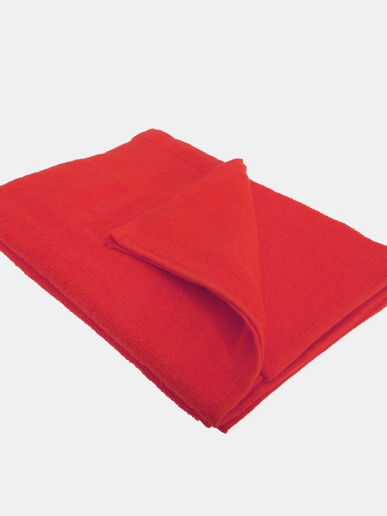 SOLS Island Bath Towel (30 X 56 inches) (Red) (ONE) - Red