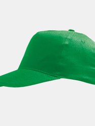 SOLS Kids Big Girls Sunny Baseball Cap (Kelly Green)