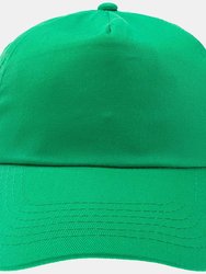 SOLS Kids Big Girls Sunny Baseball Cap (Kelly Green)