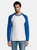 SOLS Mens Funky Contrast Long Sleeve T-Shirt (White/Royal Blue)