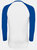 SOLS Mens Funky Contrast Long Sleeve T-Shirt (White/Royal Blue)