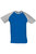 SOLS Mens Funky Contrast Short Sleeve T-Shirt (Royal Blue/Grey Melange) - Royal Blue/Grey Melange