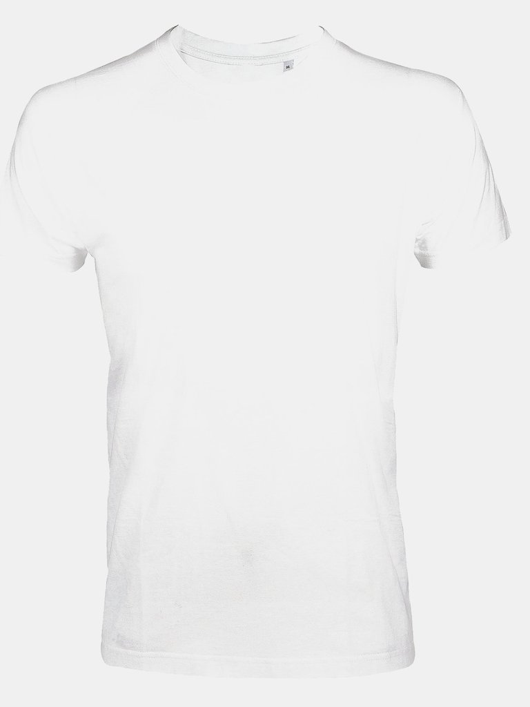 SOLS Mens Imperial Slim Fit Short Sleeve T-Shirt (White) - White