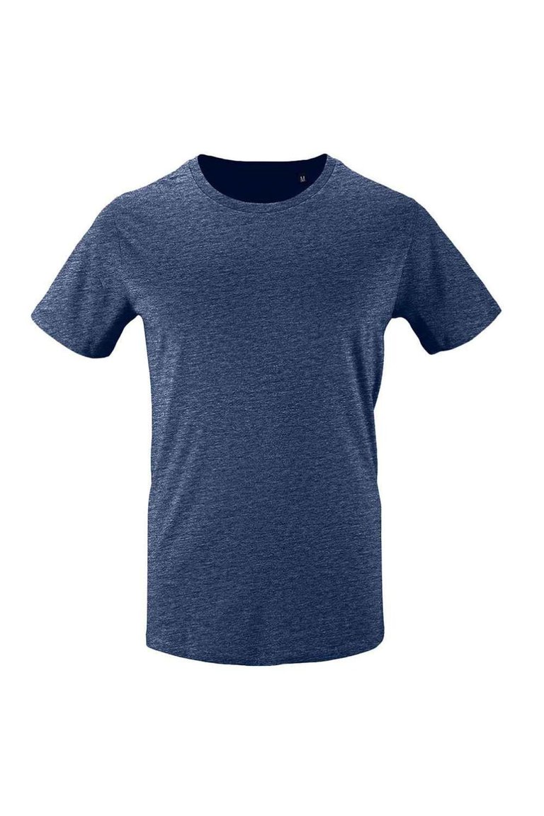 SOLS Mens Milo Heather T-Shirt (Denim) - Denim