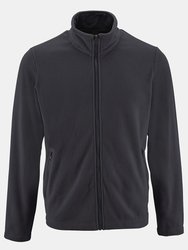 SOLS Mens Norman Fleece Jacket (Charcoal) - Charcoal